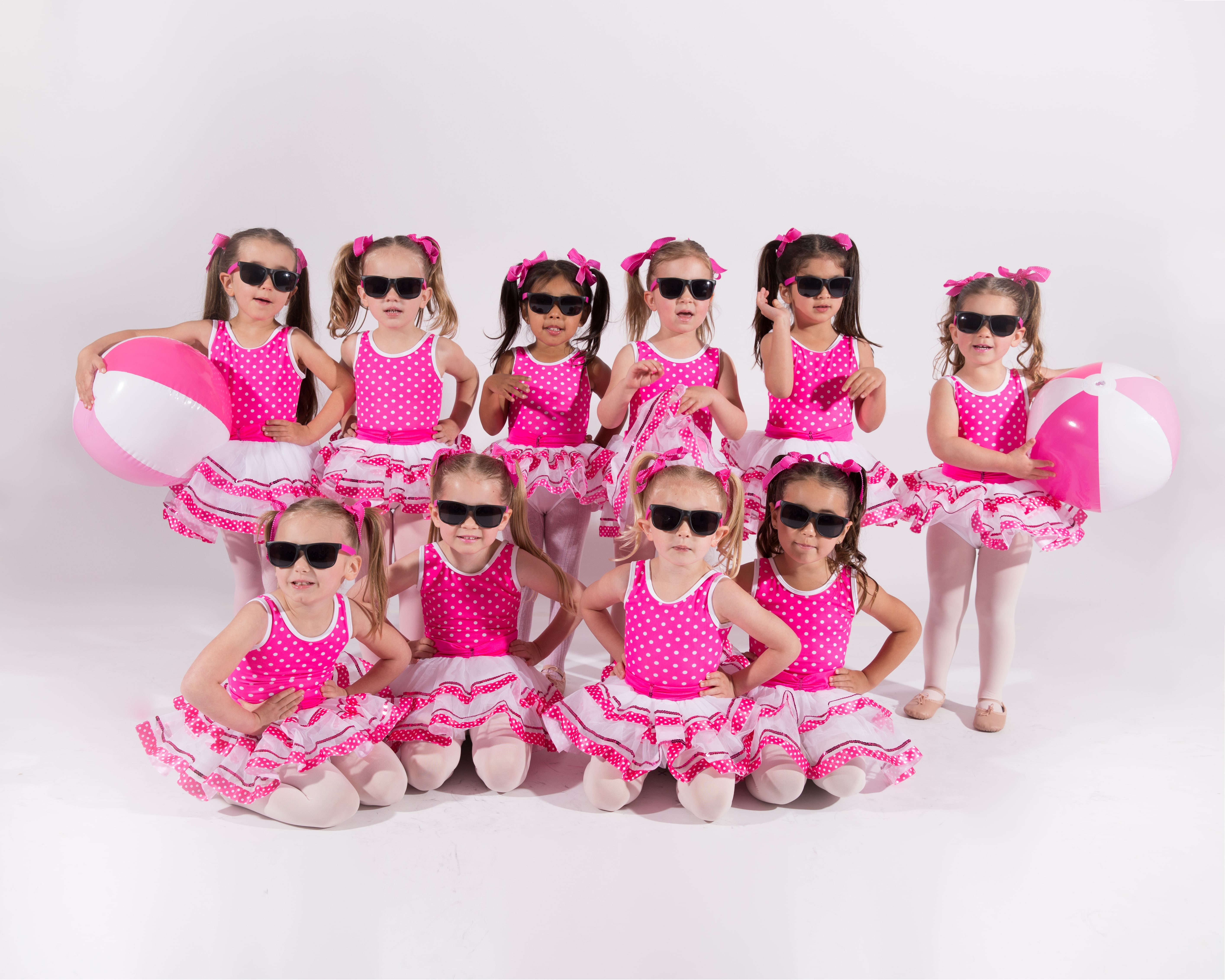 2026 Bella Ballet Summer Camps - Young dancers in pink tutus
