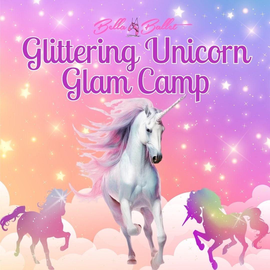 Glittering Unicorn Glam Camp
