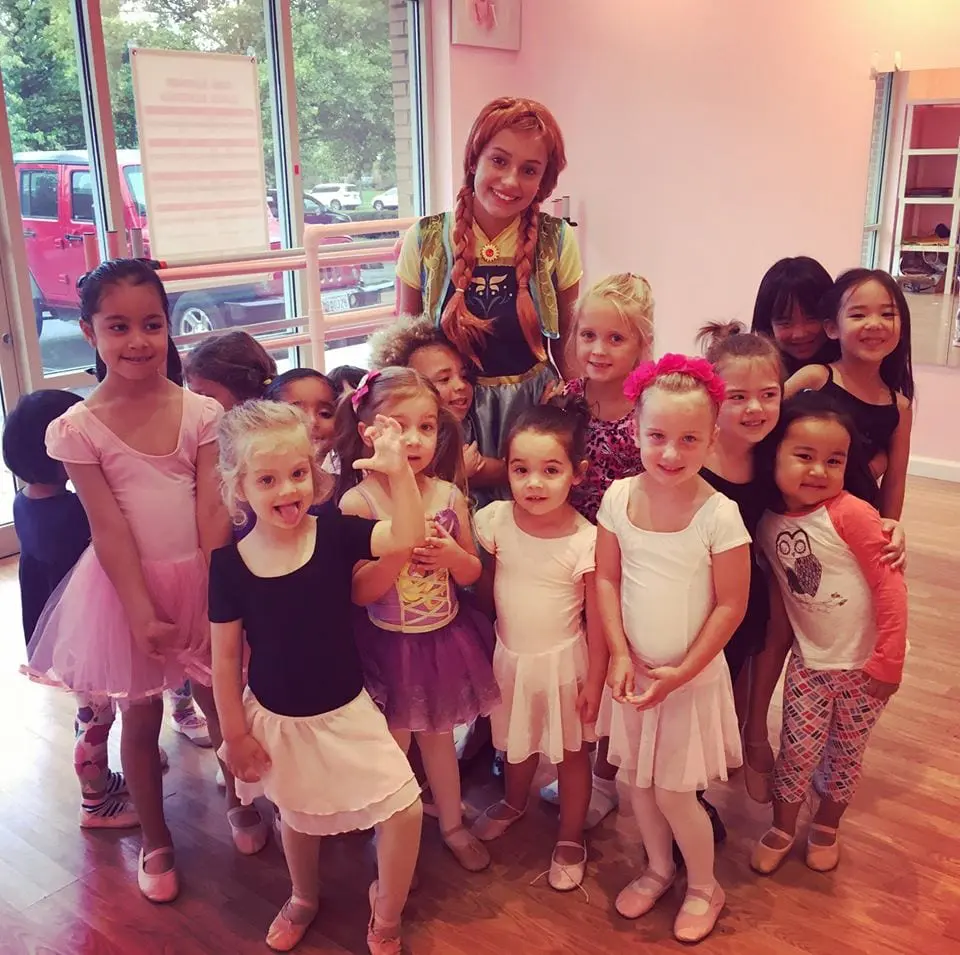 Princess Anna with guests