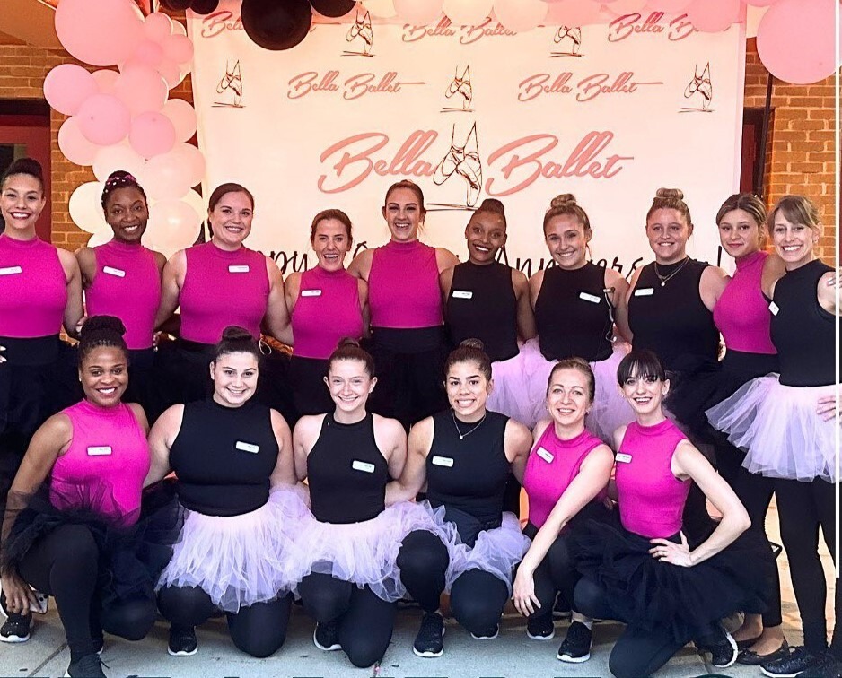 The Empower and Bella Ballet team together
