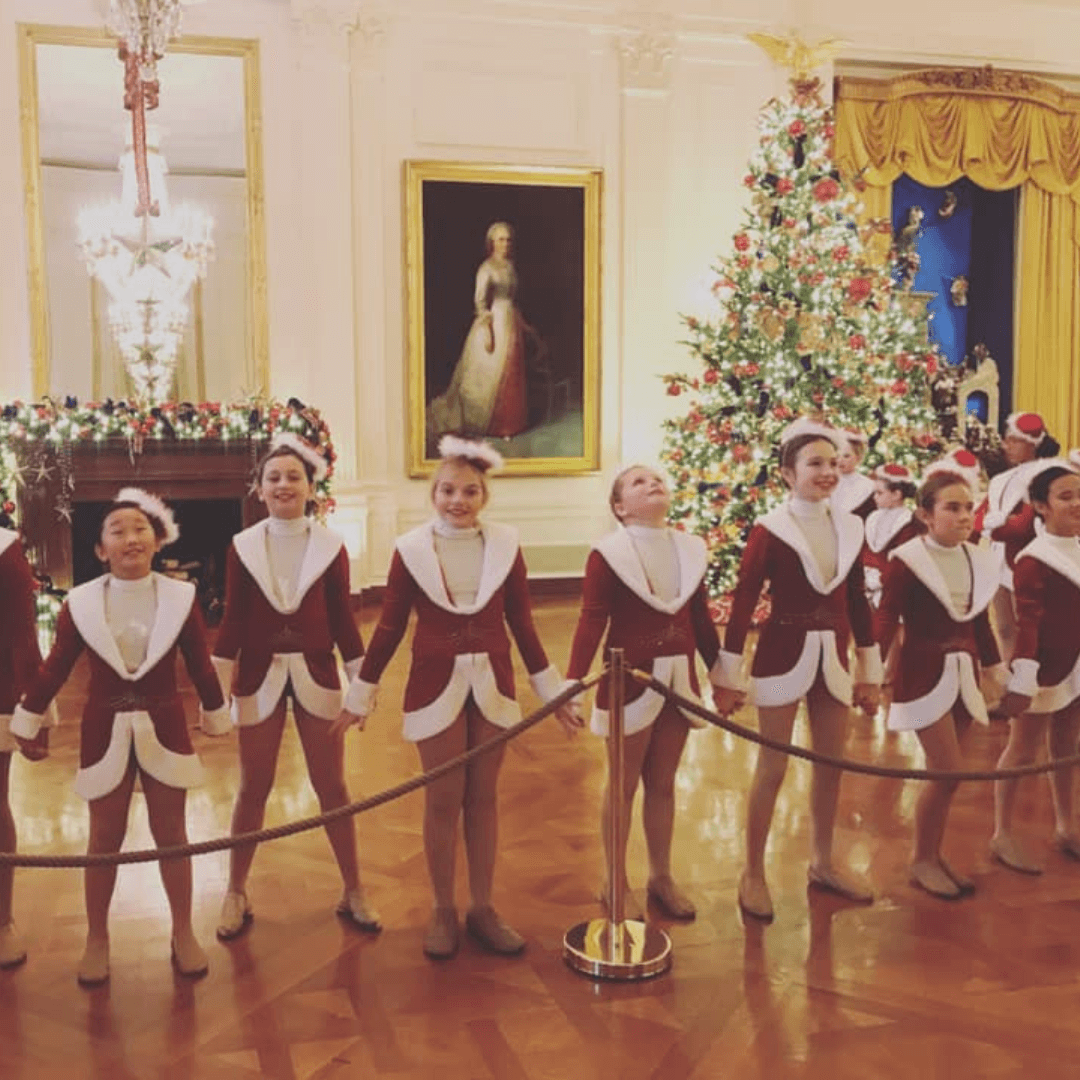 Dancers performing at the White House